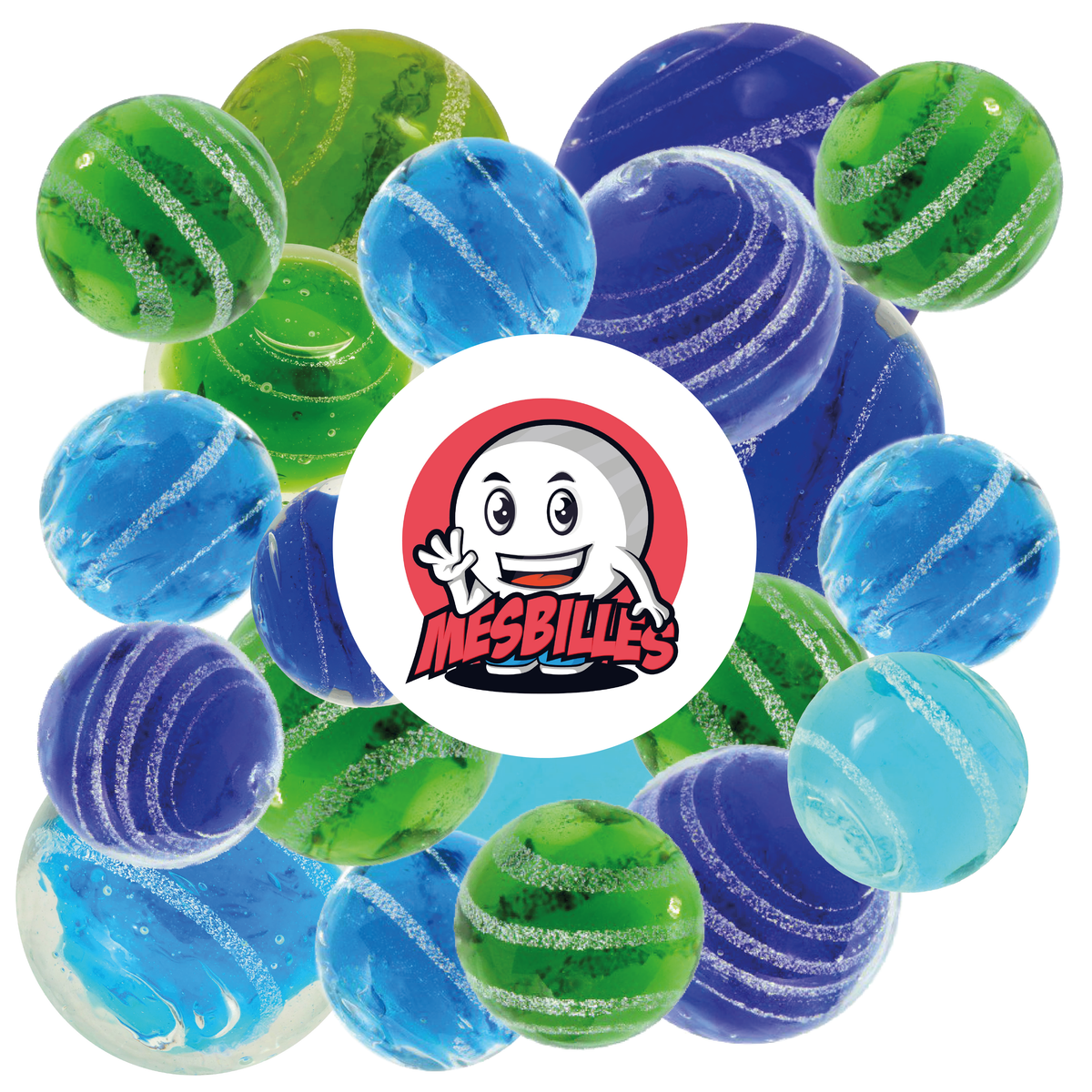1 Biglia Arte Celeste Verde 25 mm