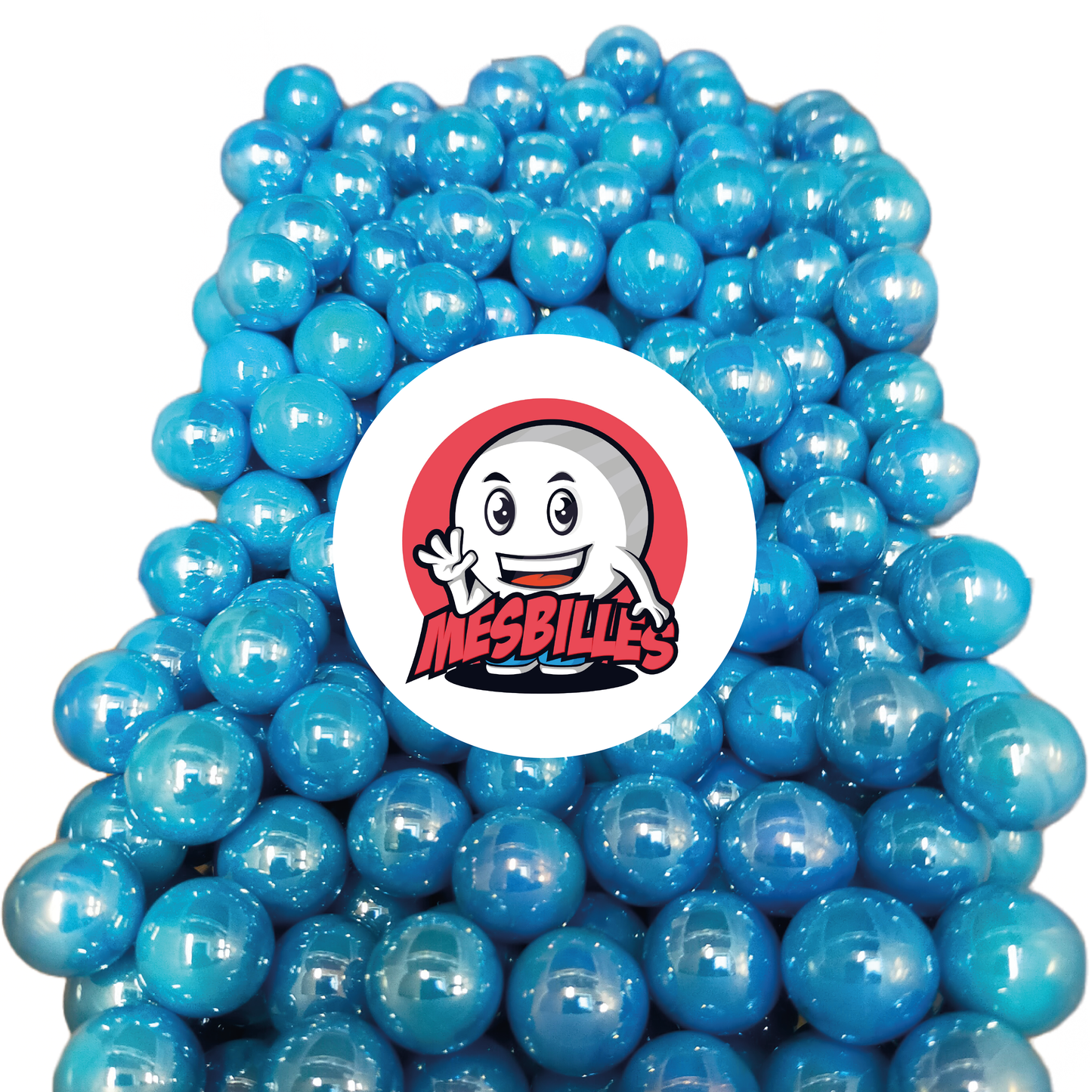 1 Biglia Lucida Blu-Chiaro 16 mm