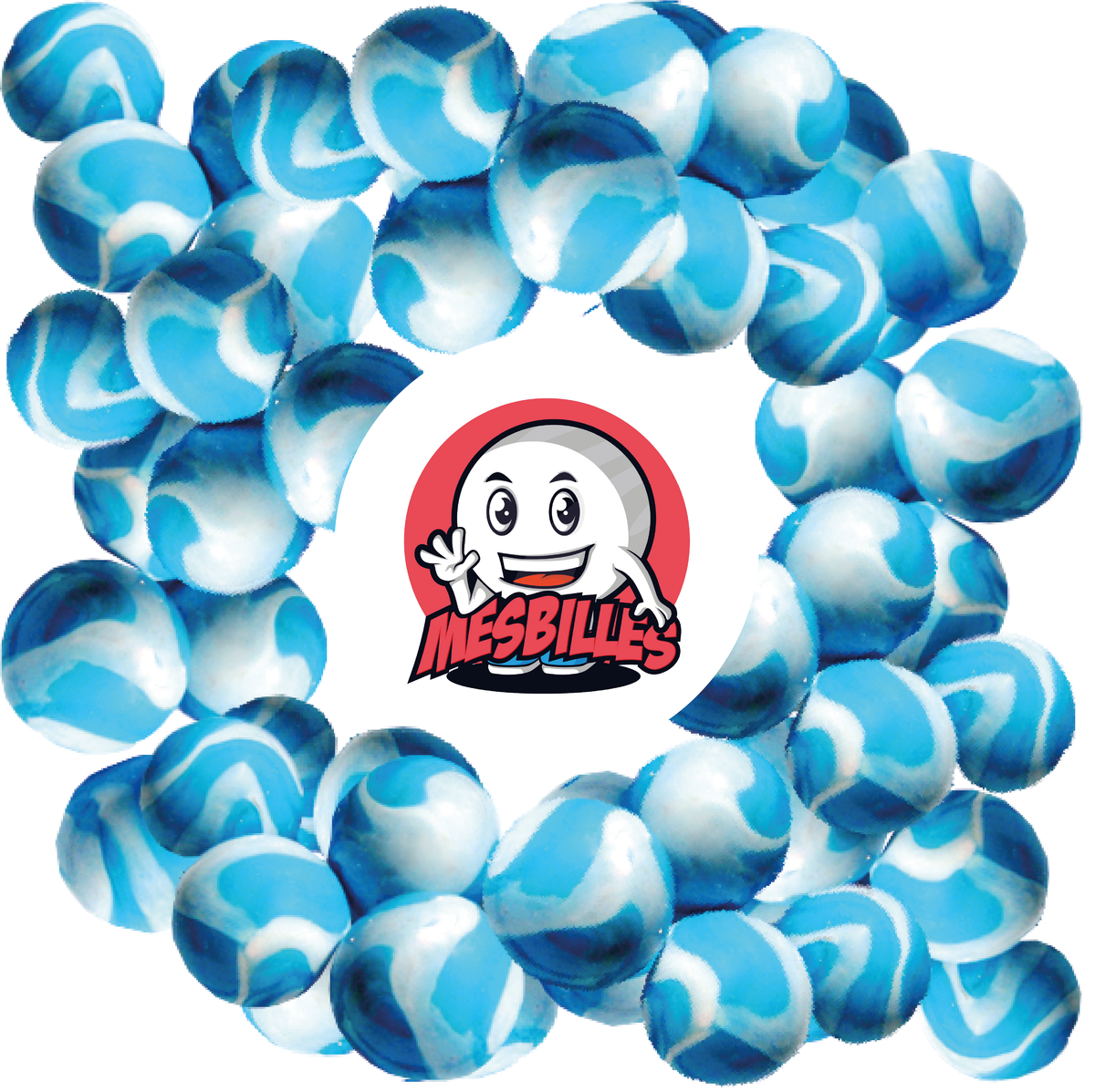 Con questa biglia nei colori del Marsiglia, ogni partita è una vittoria. Celebra lo spirito dell'OM con la nostra biglia Marsiglia da 16 mm. Con il suo azzurro brillante, è un vibrante omaggio alla squadra di calcio marsigliese.