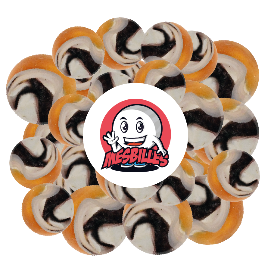 Scoprite la biglia in vetro Pandi-Panda da 25 mm e la sua musichetta che vi ricorderà i vostri ricordi d'infanzia.