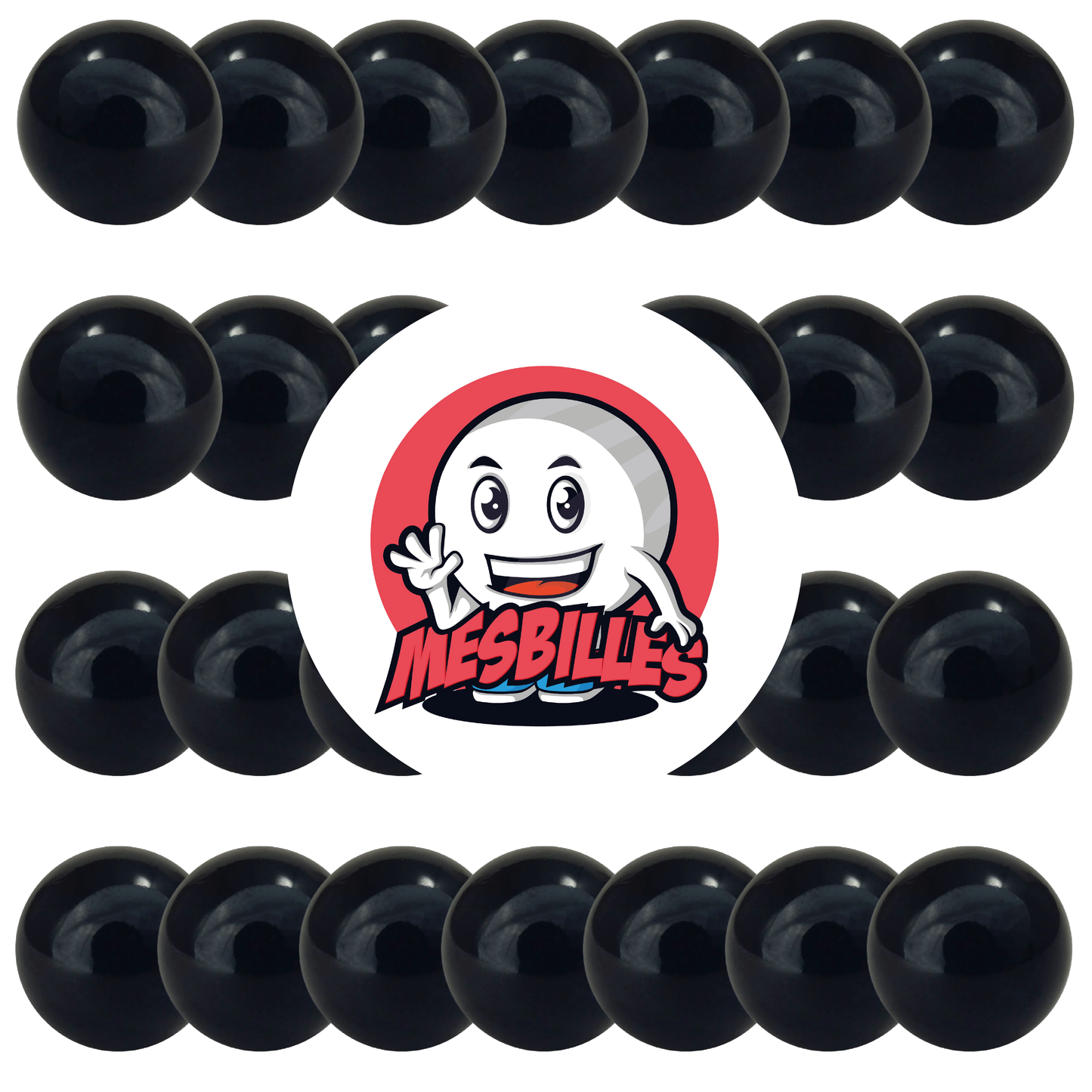 1 Biglia Nero Perla 25 mm