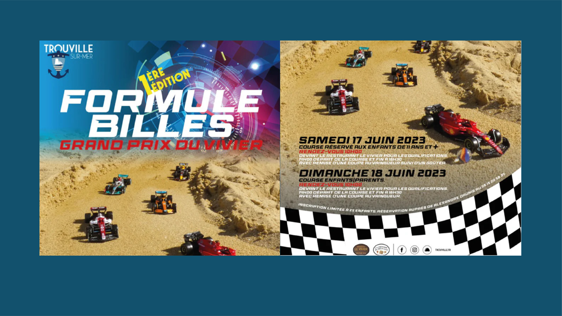 La “Formula biglie” torna sulla spiaggia di Trouville