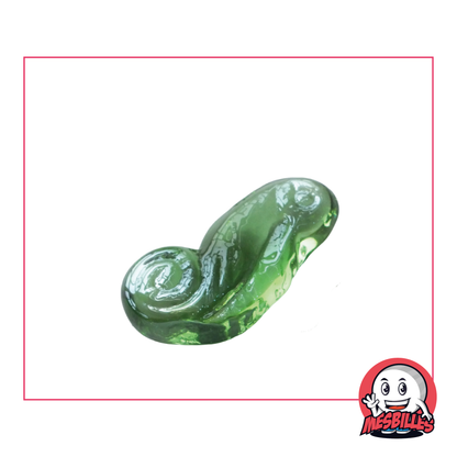 Biglia Cavalluccio Marino verde in vetro, un design ispirato alle tonalità smeraldo dei fondali marini