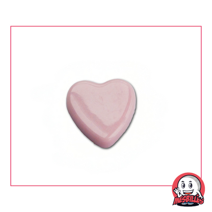1 Biglia Cuore Perla Rosa extra piatta