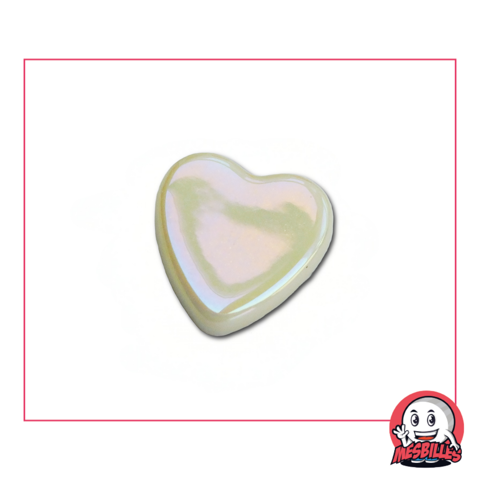 1 Biglia Cuore Beige Lucida extra piatta
