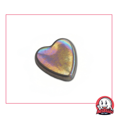 1 Biglia Cuore Grigio Lucida extra piatta