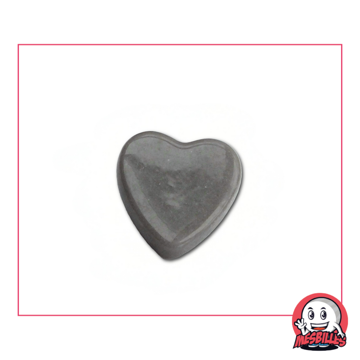 1 Biglia Cuore Grigio Perla extra piatta