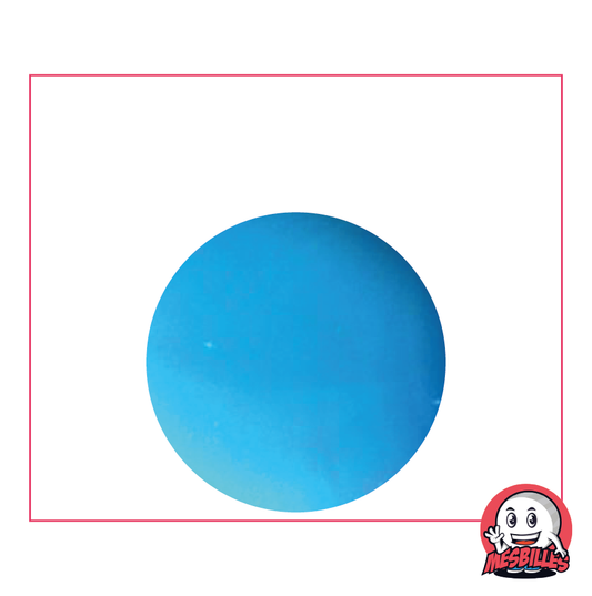 Biglia Perla 25 mm - Vetro Opaco Blu Chiaro che Evoca l'Oceano - MieiBiglie