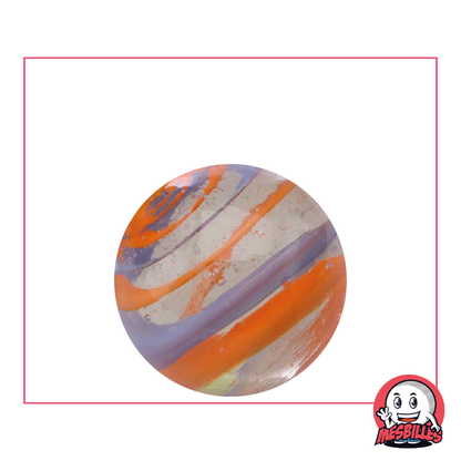 1 Biglia Ciclone Arancione e Blu 25 mm