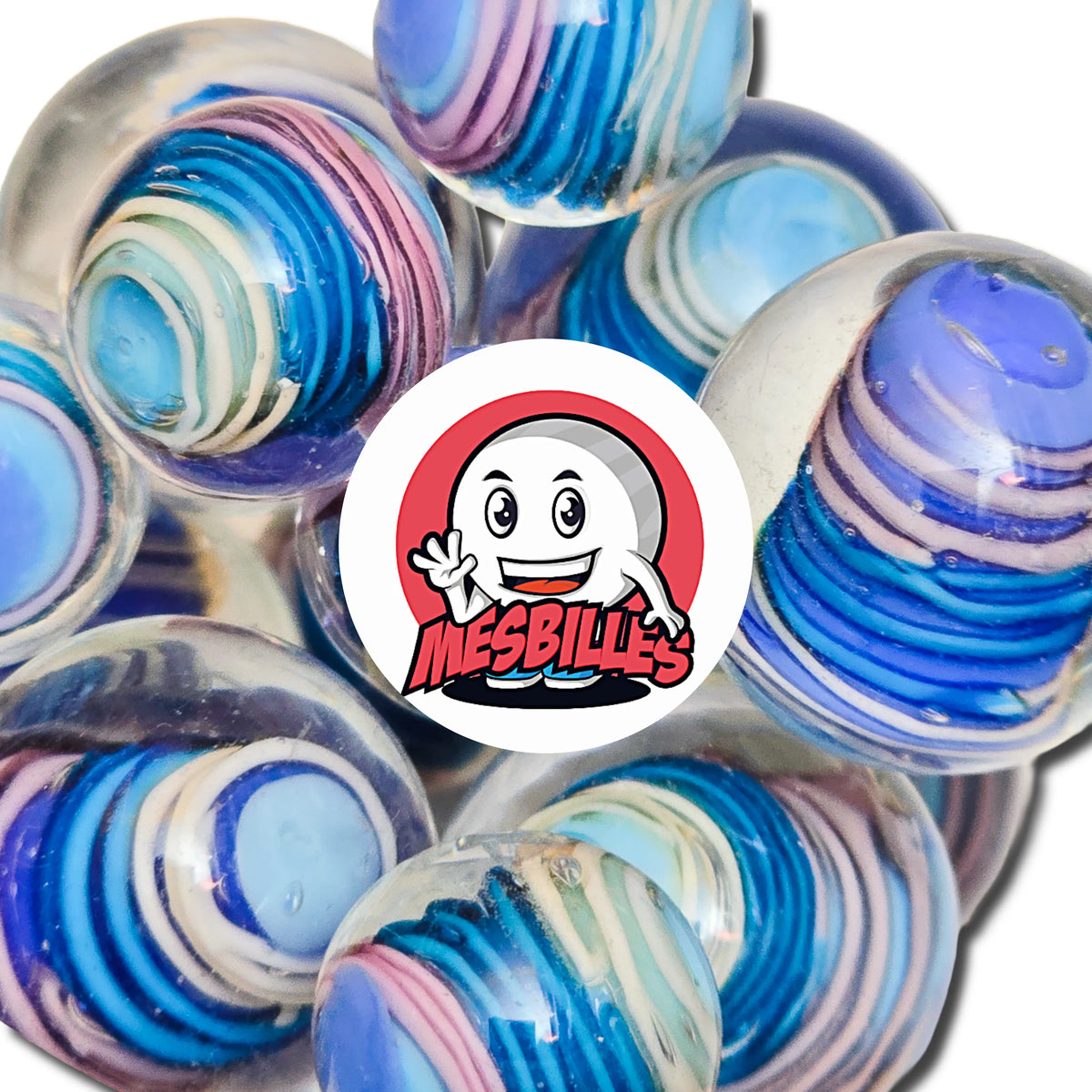 1 Biglia Art Spiralo Blu-Viola 16 mm