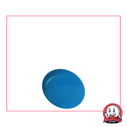 1 Biglia Piatta Perla Blu Chiaro 18 mm