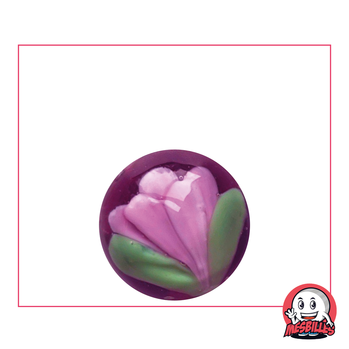 1 Biglia Art Tulipano Viola 22 mm