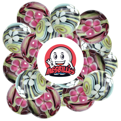 1 Biglia Art Tornado Fiore Nero 22 mm