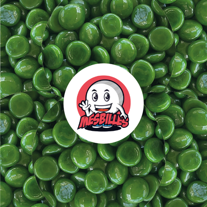 1 Biglia Piatta Perla Verde Scuro 18 mm