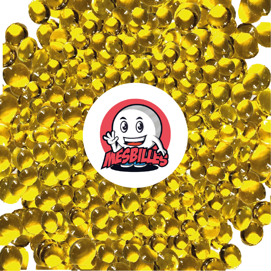 1 Biglia Piatta 12 mm Luce Gialla