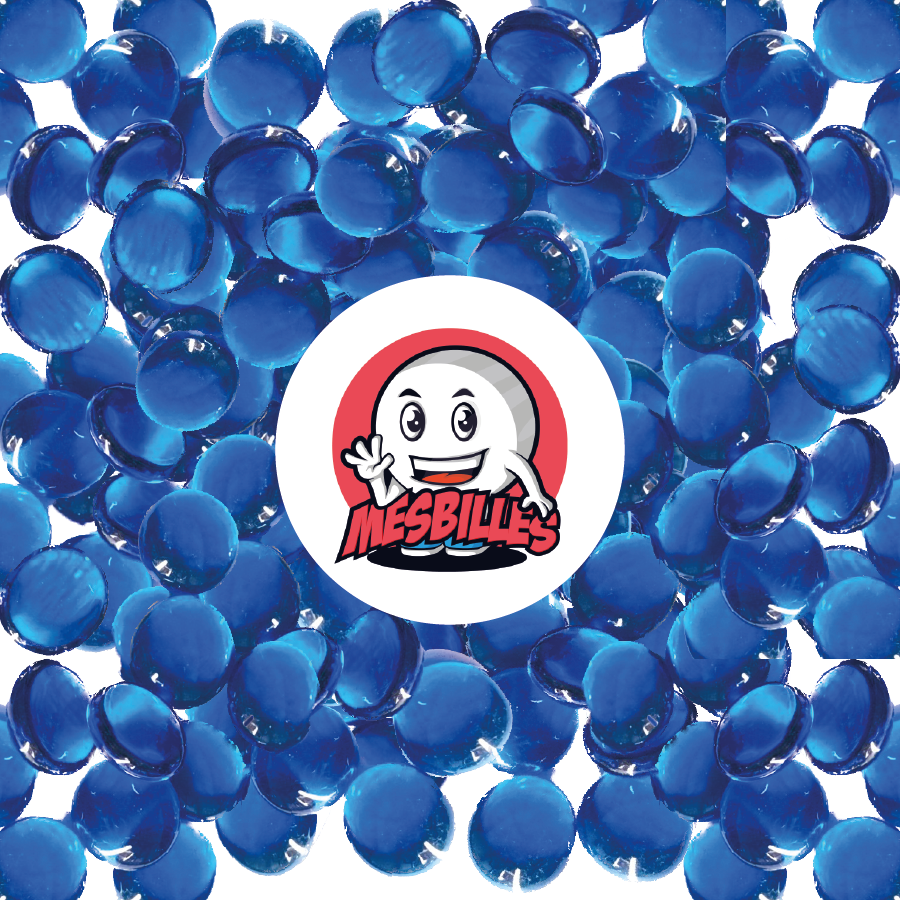 1 Biglia Piatta 12 mm Luce Blu