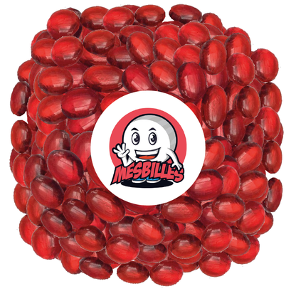Billes plates Loupe Rouge réunies, vue d'ensemble