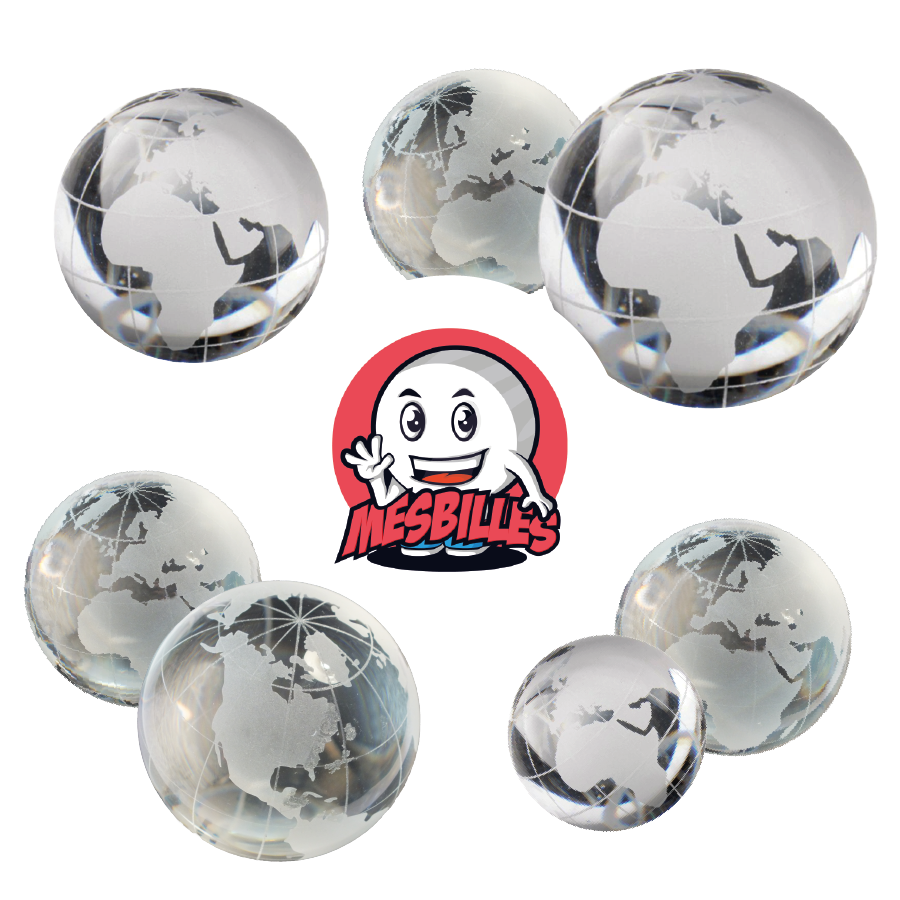 Biglie in vetro 60 mm: Biglia Mondo Incisa Collezione d'Arte MieiBiglie