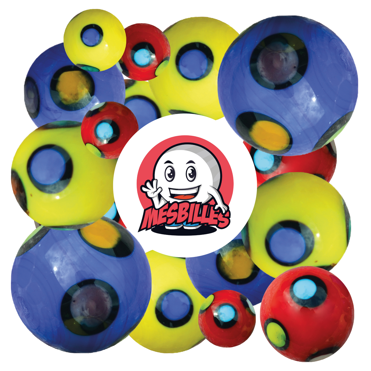 1 Biglia Art Dot Giallo 16 mm