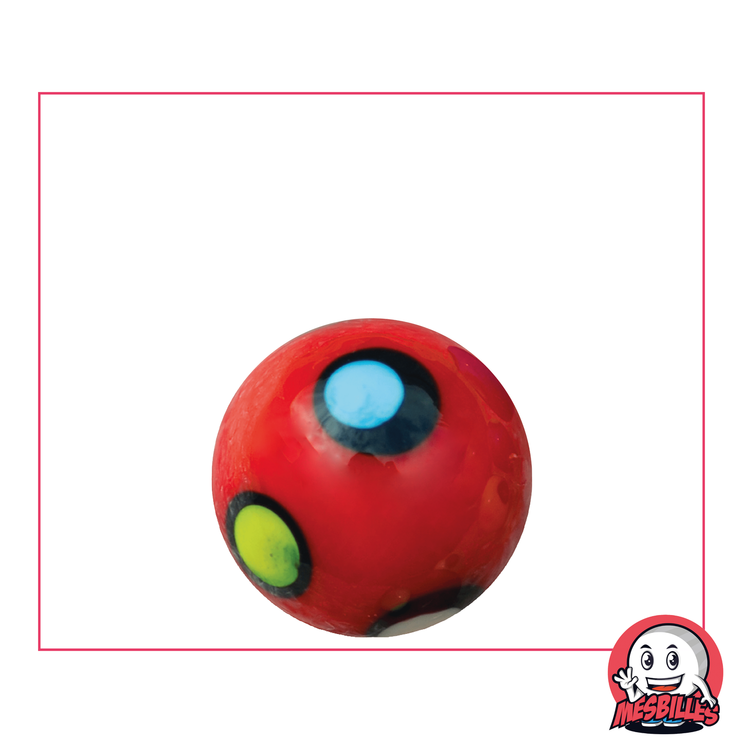 1 Biglia Art Dot Rosso 22 mm