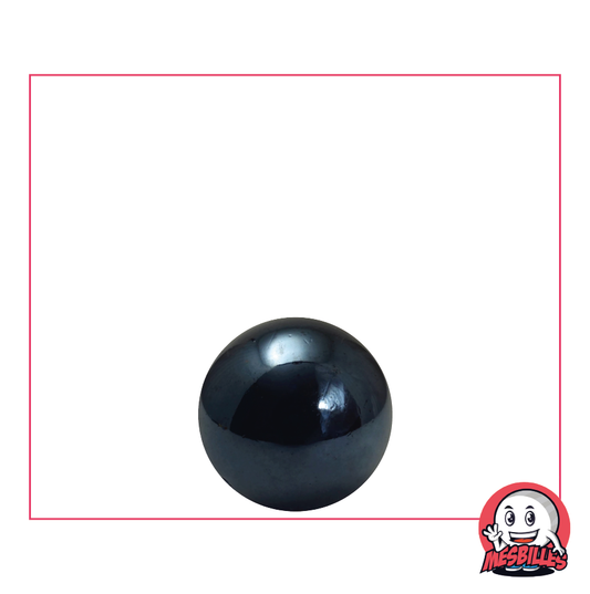 MieiBiglie - Biglia Lucida Nera Perla opaca brillante 14 mm