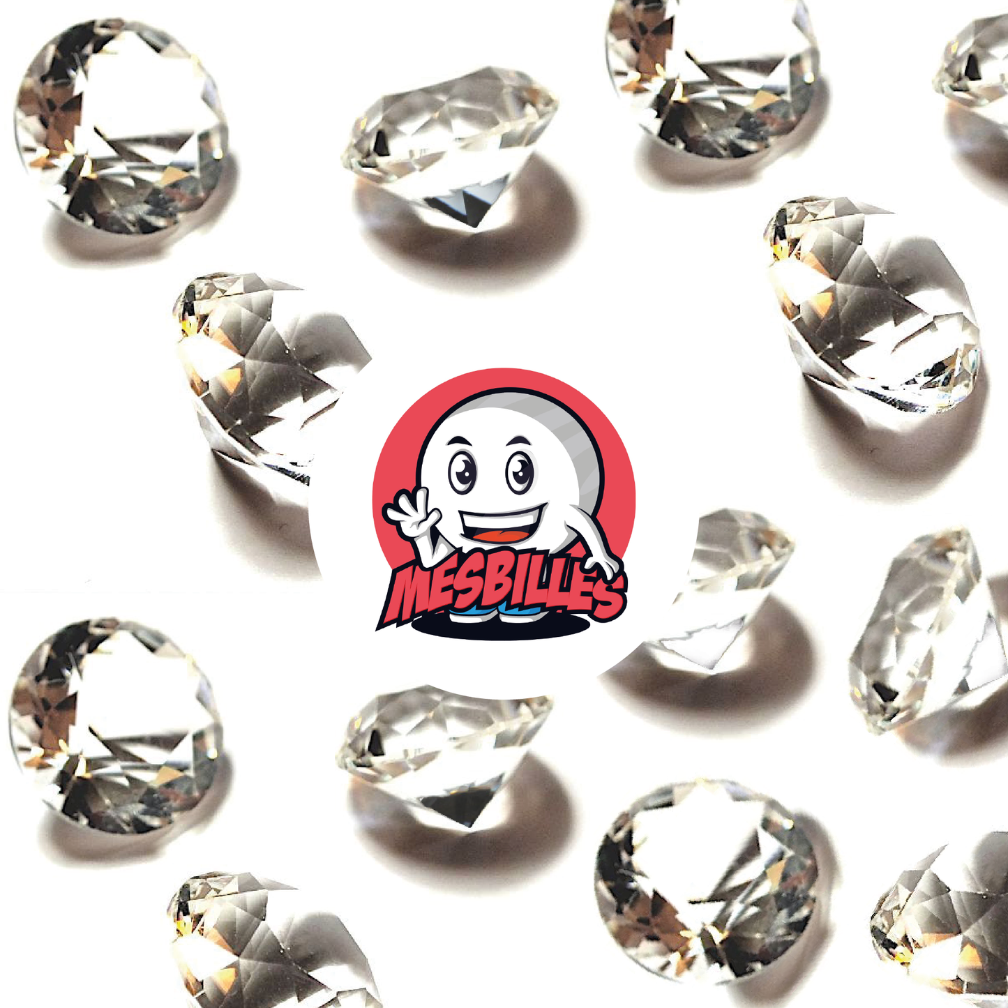 1 Cristallo d'Arte Diamante 20 mm