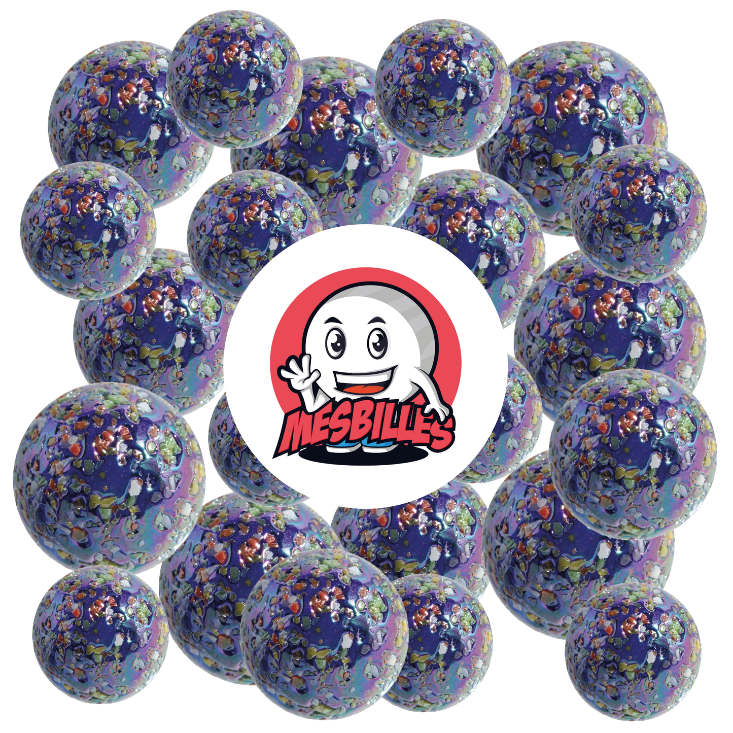 1 Biglia pepita stella 25 mm