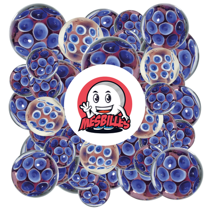 1 Biglia Arte Nénuphar Blu 16 mm