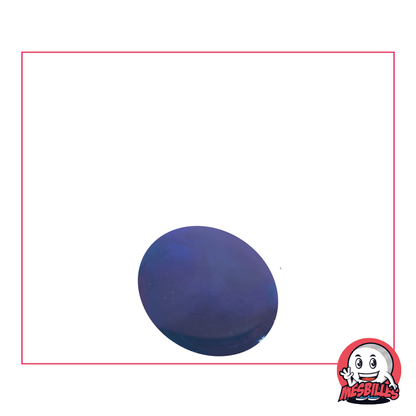 1 Biglia piatta 18 mm Lente Blu-Notte