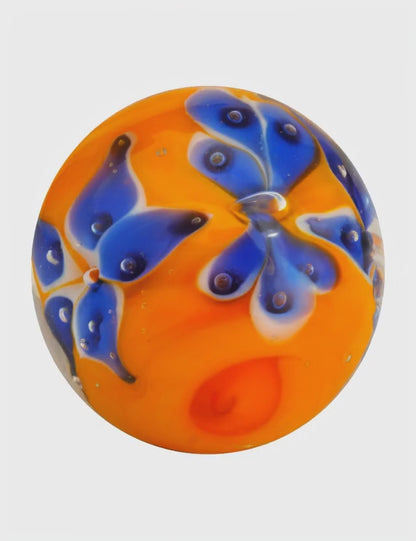 1 Biglia Arte Corona Fiorita Arancione 22 mm